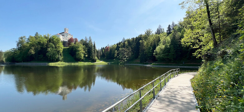 Trakoscan Castle or Castle of Trakoscan (Croatia) - Das Schloss Trakoscan (Kroatien) - Dvor Trako&scaron;ćan ili srednjovjekovni dvorac Trako&scaron;ćan (Hrvatsko zagorje, Hrvatska)