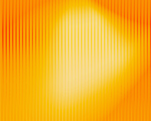Thousand glass ripple effect background with luminous gradient lines blending yellow, gold, and orange tones for bright modern abstract design and creative digital artwork. Vector illustration.