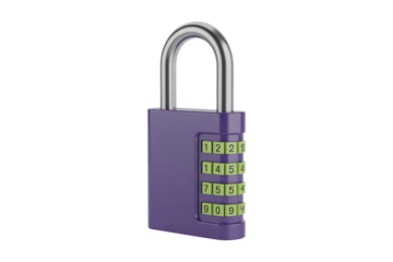 Secure combination lock, symbolizing protection, privacy, and data security, ideal for finance, technology, or business concepts