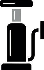 Portable tire inflator pump hand bicycle car auto service equipment vector