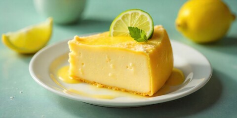 Creamy Cheese and Lemon Cake