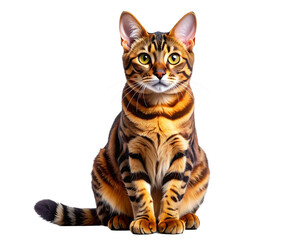 Obraz premium Bengal-Katze, transparenter Hintergrund, PNG