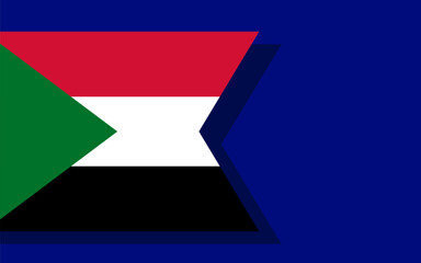 Sudan flag banner vector
Vector banner with flag