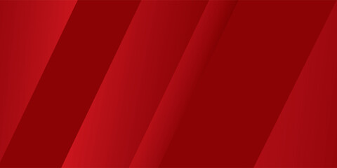 Fototapeta premium Abstract red banner background. Vector abstract graphic design banner pattern presentation background web template.