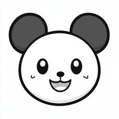 The modern Chinese Zodiac illustration is an iconic depiction of a rat zodiac outline