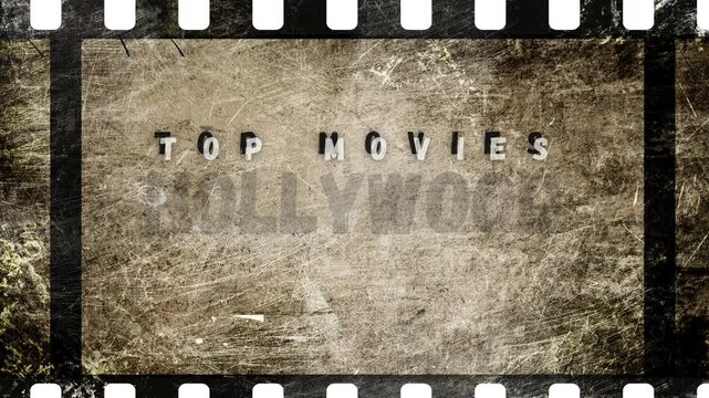top 10 hollywood, movies animated text video on movie icon, and popcorn background, for advertisement, top ten Hollywood movies, food, snack, movie, cinema, 