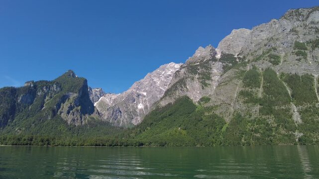Panorama K&ouml;nigssee mit Watzmann Gruppe