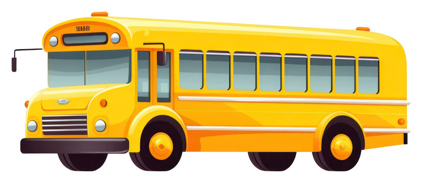 PNG Bus school vehicle car