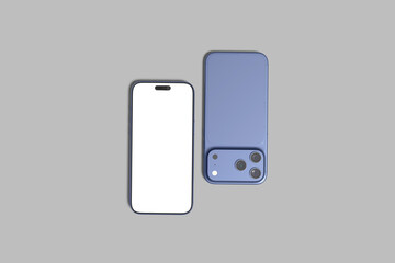 Smartphone Screen Blank Mockup