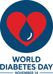 World diabetes day awareness campaign graphics