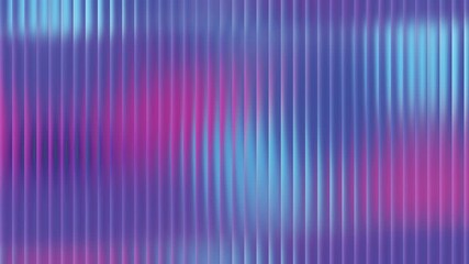 Abstract background with vertical ribbed lines and a vibrant gradient of purple, pink, and blue colors, creating a modern textured effect. - Powered by Adobe