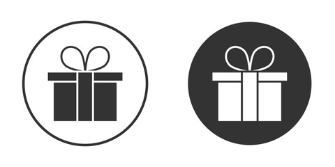 Gifts icon. filled flat sign for mobile concept. Vector graphics