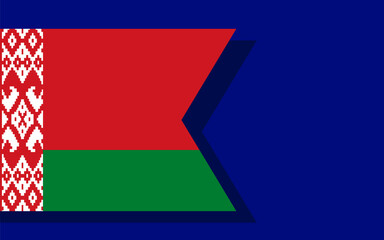 Belarus flag banner vector
Vector banner with flag