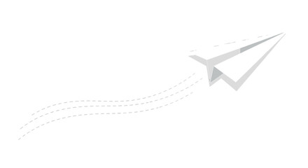 Paper Airplane Soaring Through Darkness: A Visual Metaphor for Freedom and Aspirations