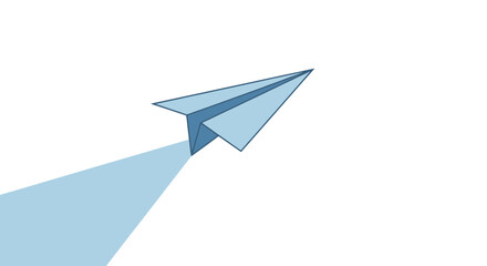 Paper Plane Soaring Against A Backdrop Of Black, Symbolic Of Freedom