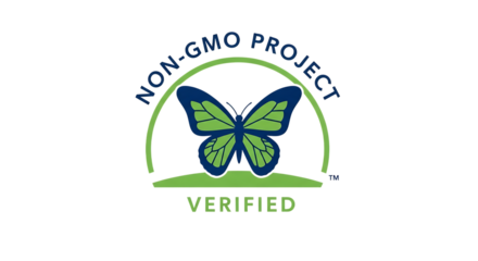 Nongmo project verified logo isolated on transparent background, a symbol of trust