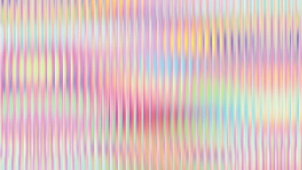 A soft, abstract background with vertical wavy lines in pastel colors like pink, yellow, and blue. - Powered by Adobe