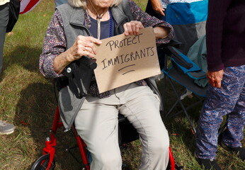 Sign Against Cruelty to Immigrants