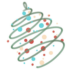 &ldquo;Whimsical Christmas Trees &ndash; Minimal Holiday Doodles&rdquo;