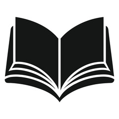 open book vector illustration