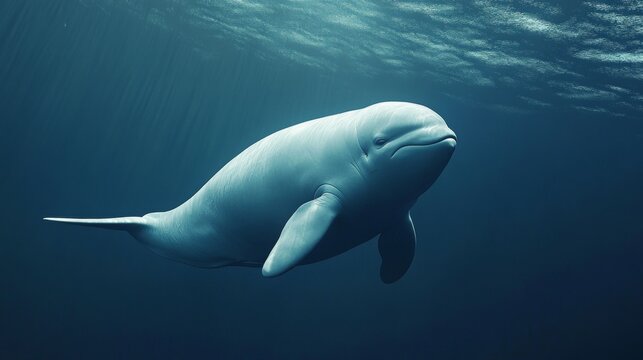 Exploring the beluga whale  an iconic marine mammal of the arctic ocean and underwater ecosystem - Powered by Adobe