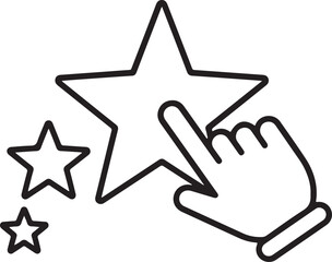 Satisfaction icon set. Containing happiness, fulfillment, satisfied, joy, recommend, thankful, gratification and positive feedback. 
