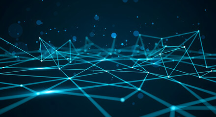 Future Tech Light Grid Vol. 09 – Abstract Digital Network Background