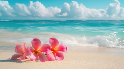 flower, nature, beach, spring, summer, water, flowers