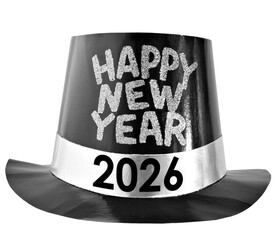 2026 Happy New Year Hat 2026