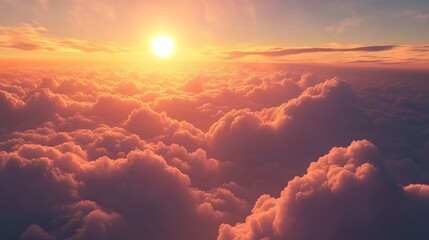 sunset, sky, clouds, sun, nature, cloud, 