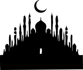 Beautiful Ramadan Light Candle Decoration with Glowing Lantern Ambience