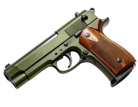  1911-Pistole, transparenter Hintergrund, PNG