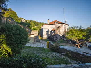 Village of Vizitsa at Pelion Mountain, Greece