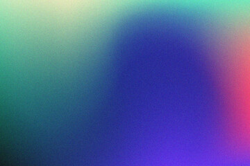 Abstract textured background with a vibrant gradient of green blue and pink hues creating a dynamic and energetic visual effect