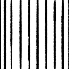 A set of black lines in grunge style