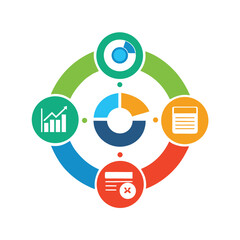 Clean Infographic Layouts for Business Presentation Design