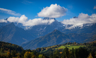 Alpen im Herbst