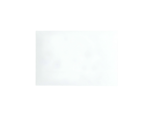 A rectangle of plain white centered on a black background, suggesting space for text or content