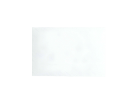 A rectangle of plain white centered on a black background, suggesting space for text or content