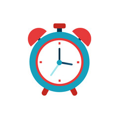 alarm clock icon clipart vector on transparent background