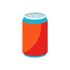 cold drink can icon clipart vector on transparent background