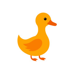 duck icon clipart vector on transparent background