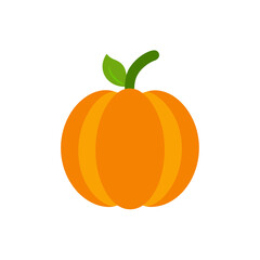 pumpkin icon clipart vector on transparent background