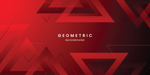 Abstract background with red squares