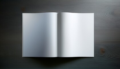 Blank Cover Of Magazine Book Booklet Brochure