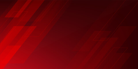 Fototapeta premium Abstract modern red gradient background. Dynamic rectangle shapes composition and elements. Creative illustration for poster, web, landing, page