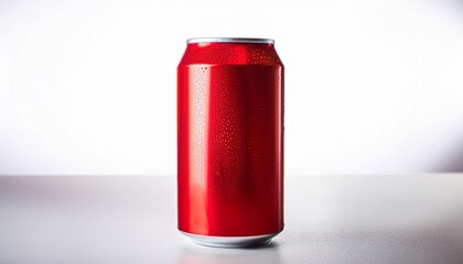 Isolated Red Soda Can
