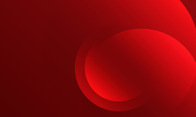Red abstract background. Dynamic shapes composition. vector illustration