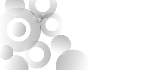 Abstract background with overlapping gray circles, creating a modern and minimalist design.