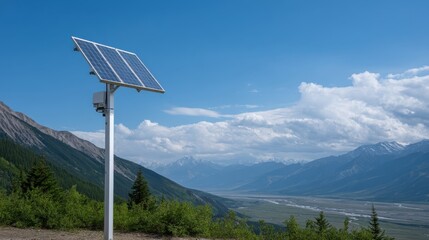 Remote Solar Power Monitoring System for Real Time Performance Analysis in Nature